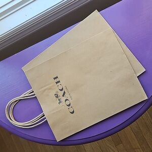 COACH SHOPPING BAG